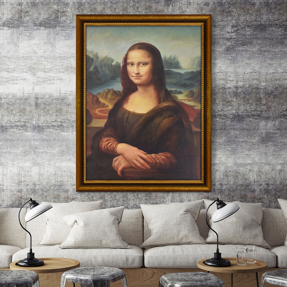 Famous Girl with a Pearl Earring Oil Painting Canvas Portrait Oil Painting For Living Room Hotel