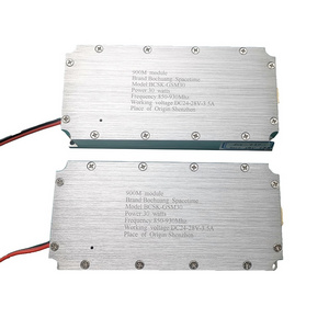 GSM 700-850MHZ broadband signal amplifier, built-in signal source, mobile anti UAV RF power amplifier module