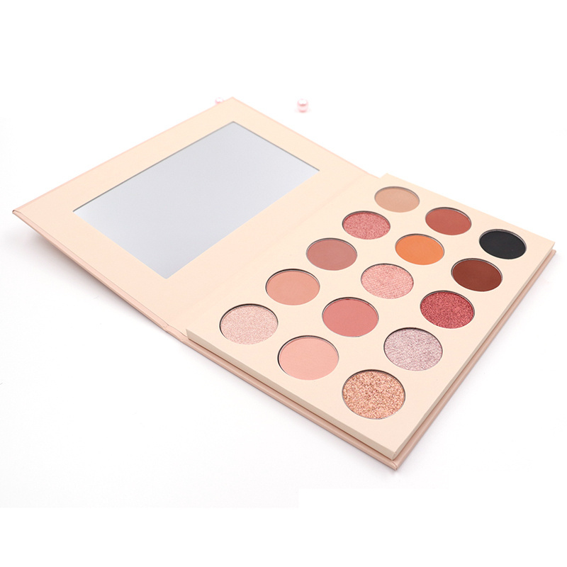 Custom 15 Color Eye Shadow Palette Makeup Vegan Cosmetic Eyeshadow Palette Private Label