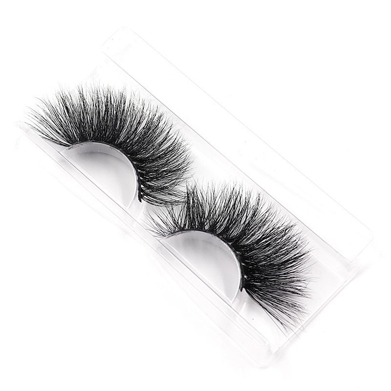 Natural eyelashes vendor 3d mink fur false eye lash private label