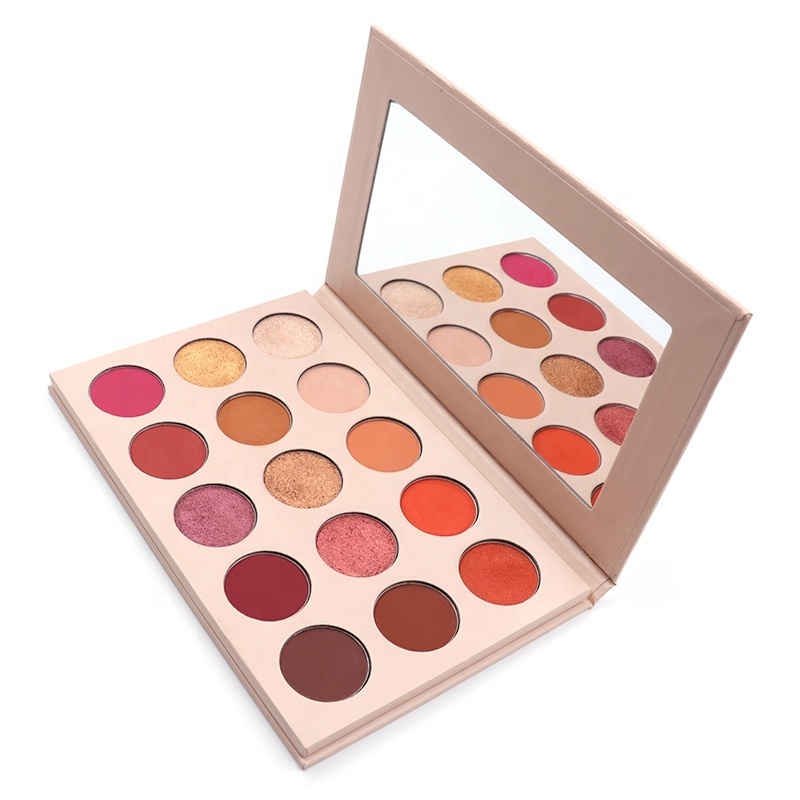 High Pigment 15 Colors Eyeshadow Palette Blush Palette Professional Colorful Eye Shadow Makeup