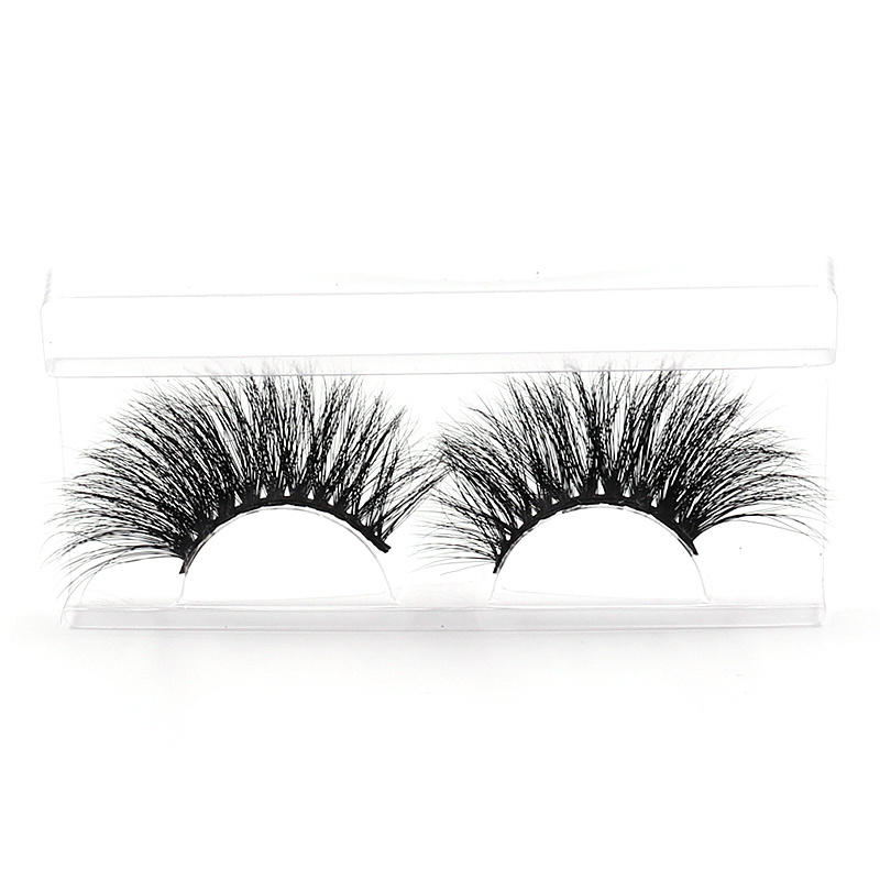 Natural eyelashes vendor 3d mink fur false eye lash private label