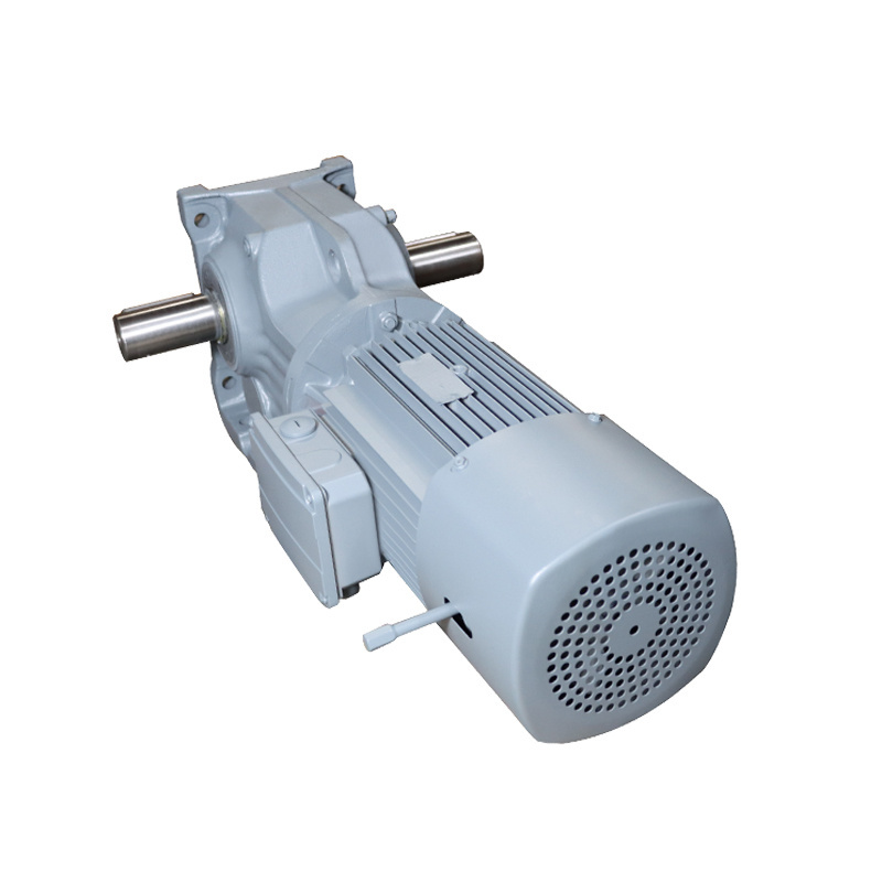 Hot Selling Shaft Mounted Helical Gear Geared Motor K Series Bevel Helical Gearbox With AC Motor 220V/380V Motoreductor