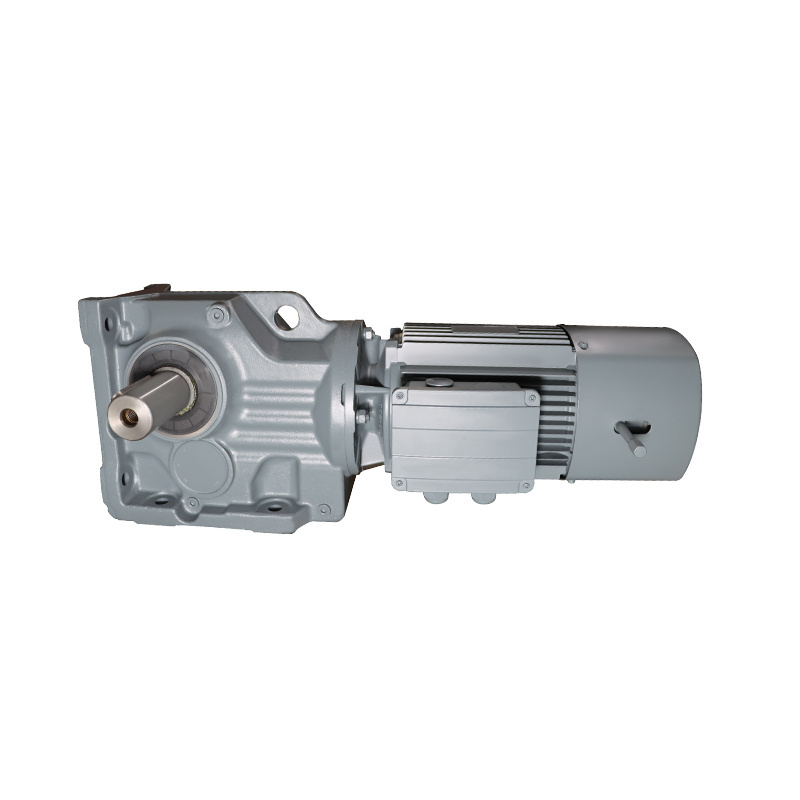 Hot Selling Shaft Mounted Helical Gear Geared Motor K Series Bevel Helical Gearbox With AC Motor 220V/380V Motoreductor