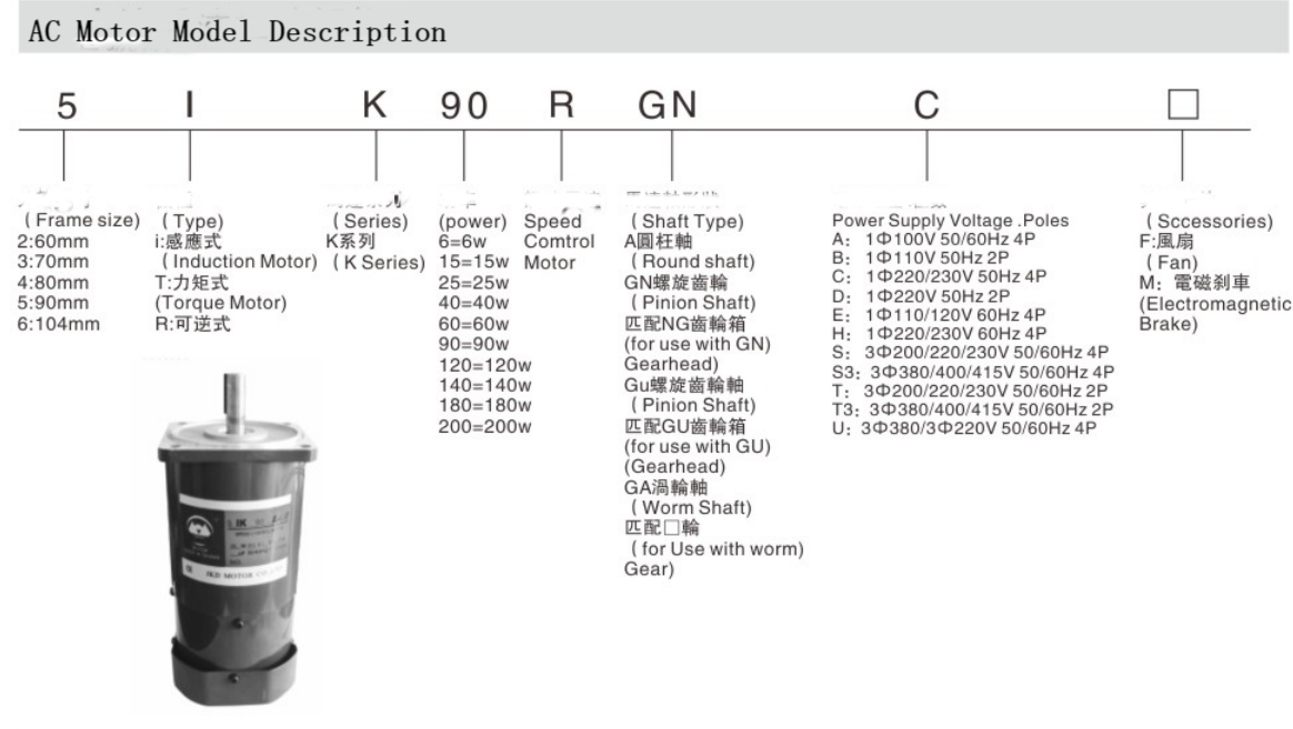 Single Phase AC Induction Gear Motor With Speed Controller, 25W Mini Variable Gearmotor