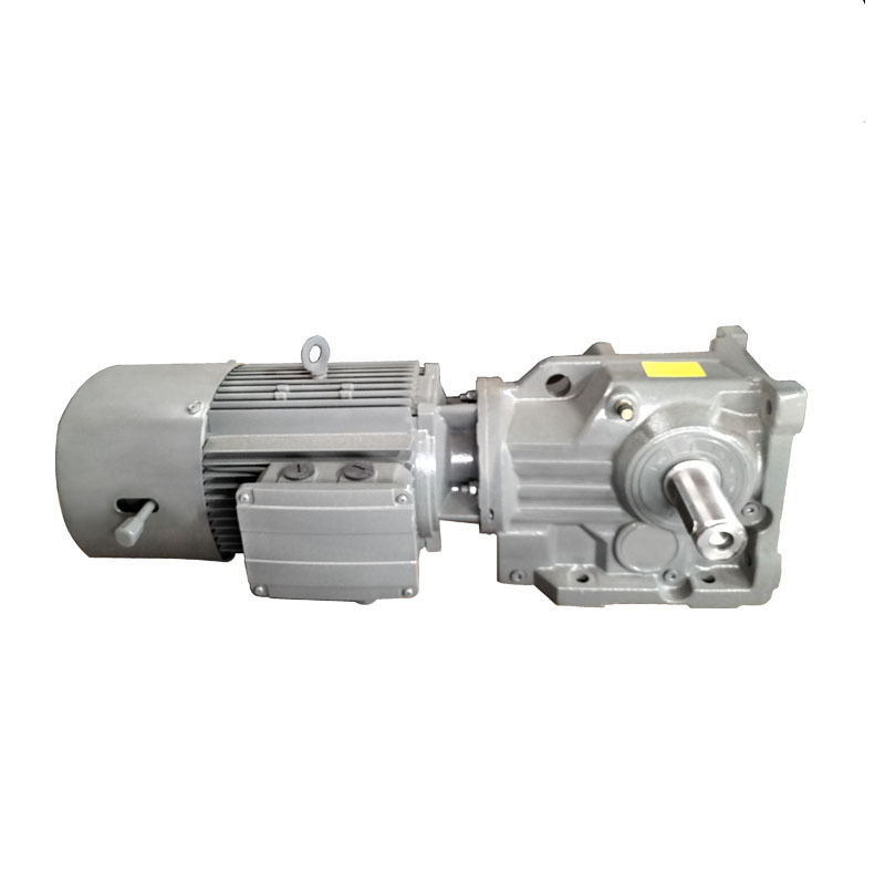 Hot Selling Shaft Mounted Helical Gear Geared Motor K Series Bevel Helical Gearbox With AC Motor 220V/380V Motoreductor