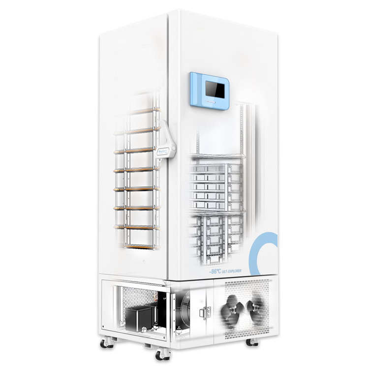 Laboratory refrigeration equipments lab medic ultra low temperature upright deep chemical storage freezer vaccine refrigerator