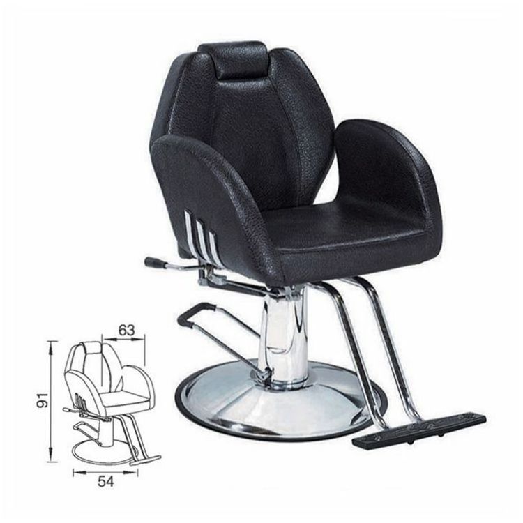 Salon barber equipment chair booster seat armrest bar stool