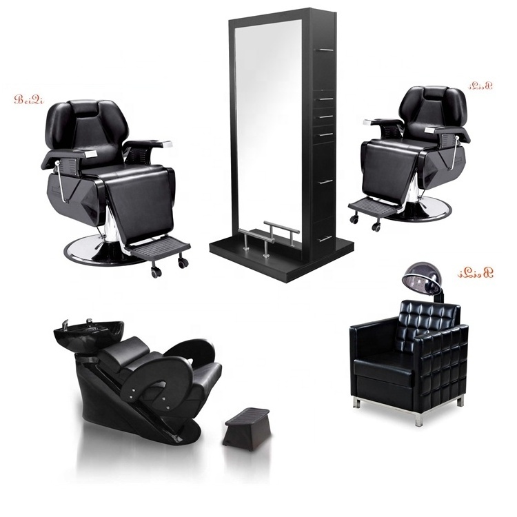 European wholesale salon furniture hairdressing vintage barber chair spare parts