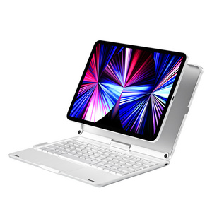 iFacomall Wholesale New Trends 360 Degree Rotation Keyboard Case For iPad with Touch Wireless Keyboard Case