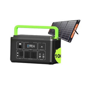 Portable Power Station 1000W (1037Wh/120V) Lithium Battery Backup Portable Generator - Power Outages, Home Emergency Kits