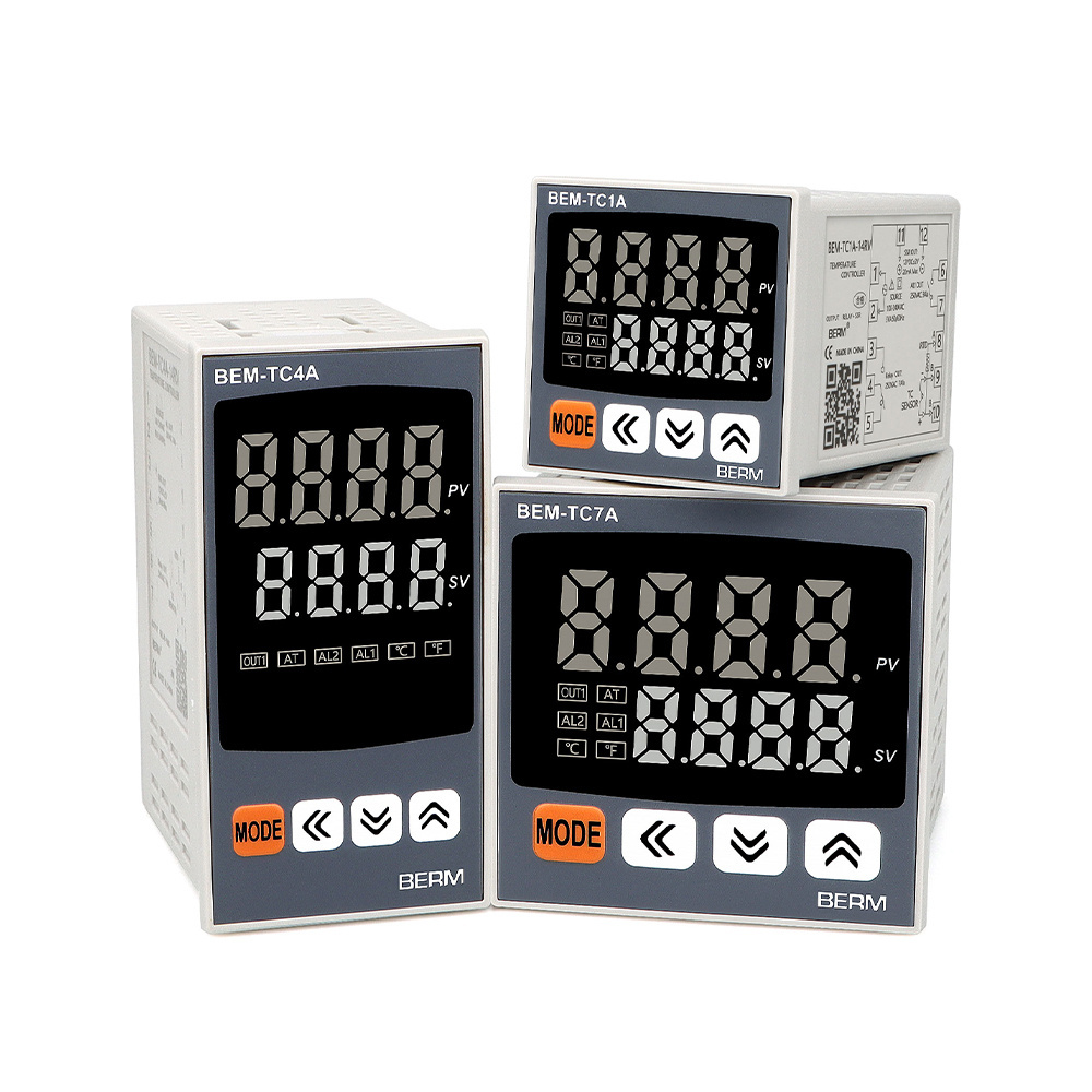 Intelligent PID high precision digital temperature controller SSR/Relay output adjustable thermostat