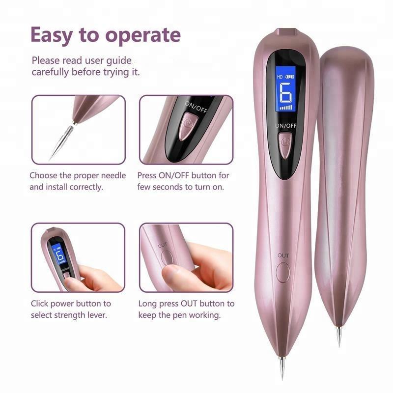 Mini Mole Removal Beauty Equipment Laser Mole Spot Removal Portable Pen Sweep Spot Pen for Individual Use