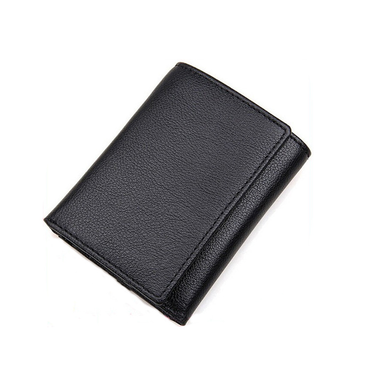 Full Grain Leather RFID Anti-theft Alarm Greenback Currency Wallet with C/C slots and ID Windows