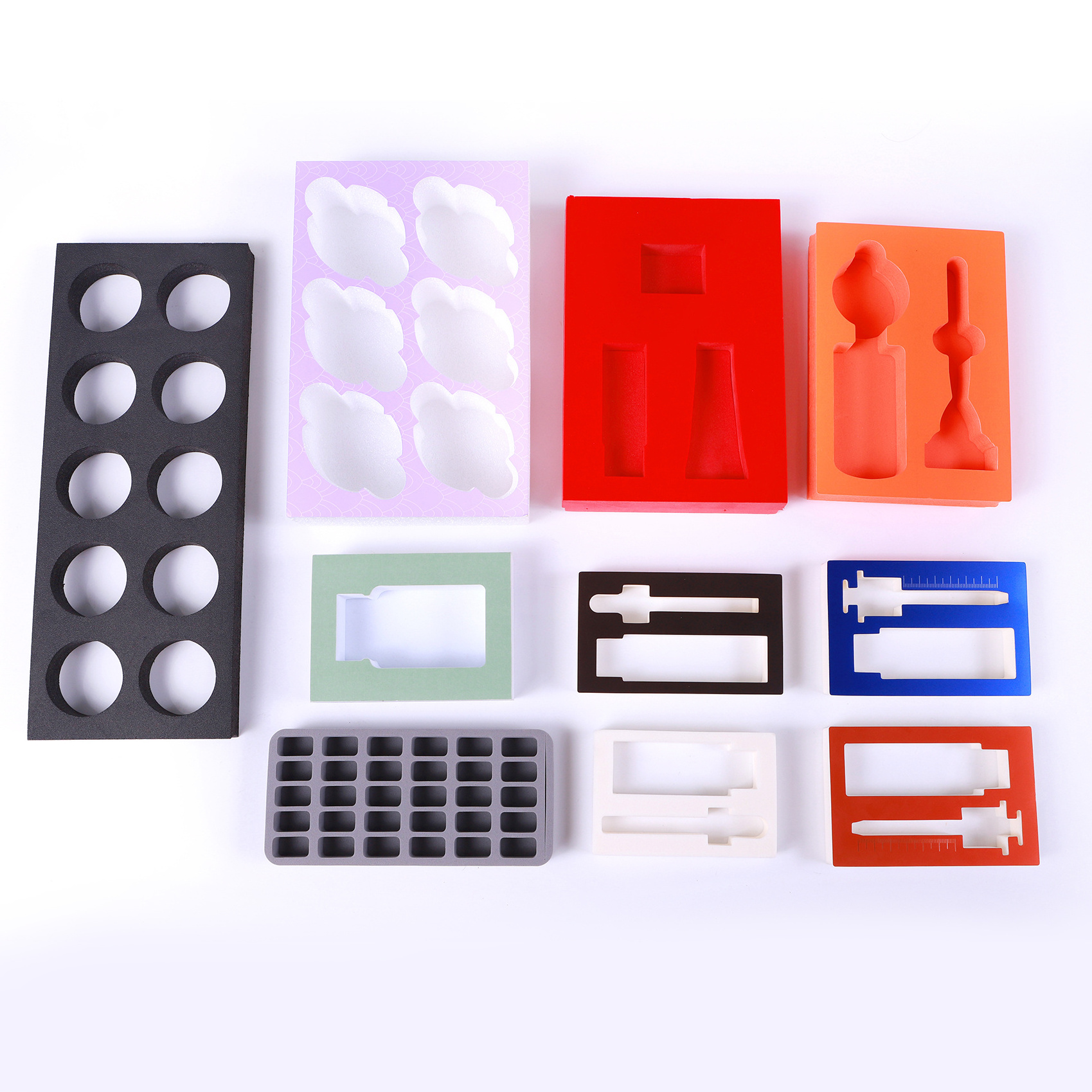 Custom Colorful Expandable Polyethylene Packaging Box EVA/EPE Foam Insert