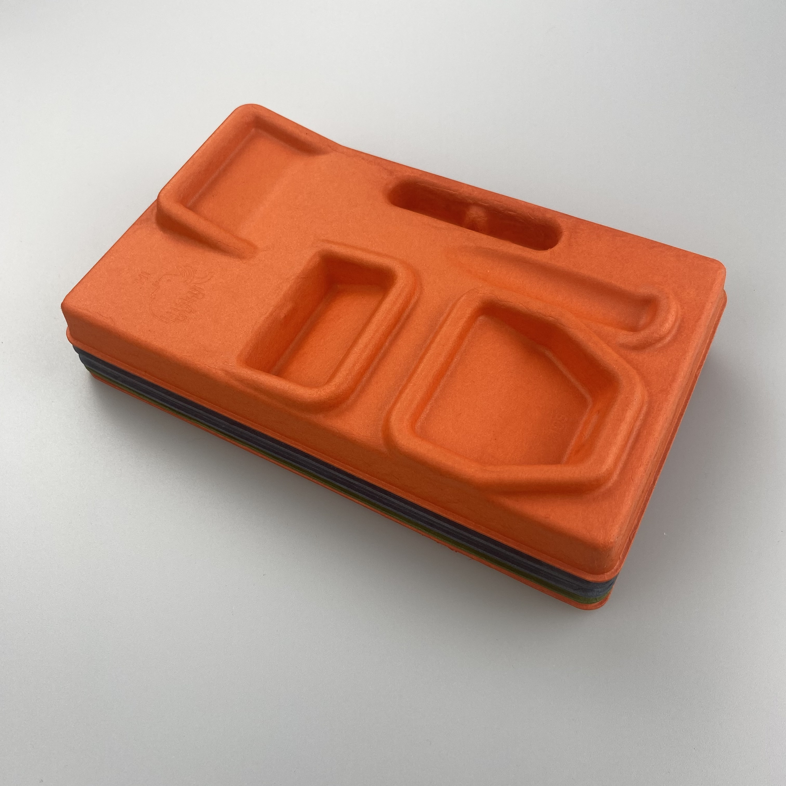 Best Quality Colorful Bagasse Molded Pulp Recyclable Packaging Dry Pressing Pulp