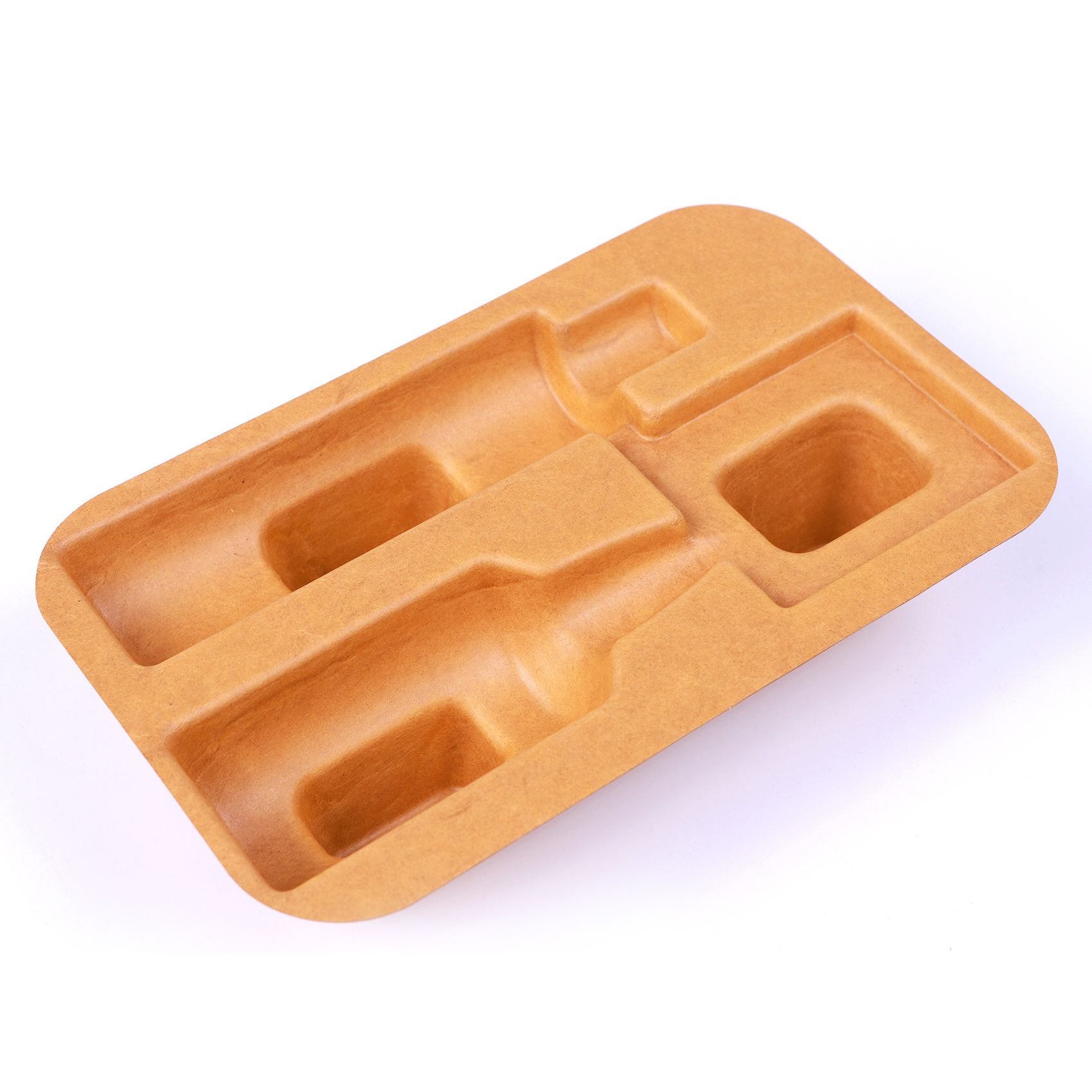 Biodegradable Low Volume Recyclable Printing Packaging Dry Pressing Box Pulp Mold