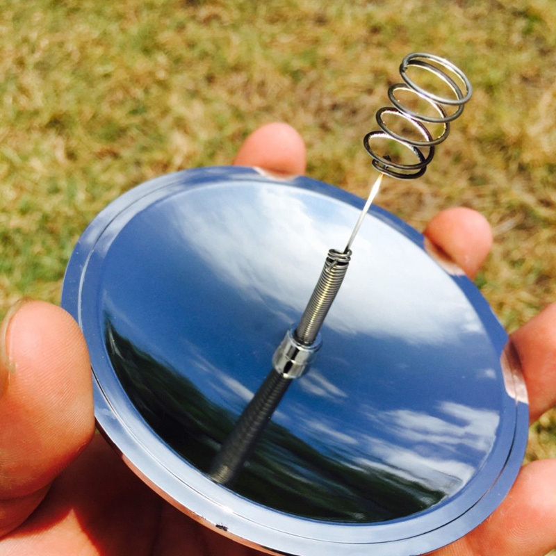 Solar Lighter Parabolic Mirror Fire Make Outdoor Camping Fire Maker Emergency Tool Portable Outdoor Tools for Hiking Accessories