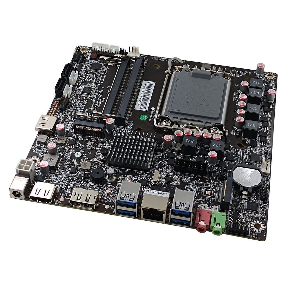 New Mini ITX Motherboard with Intel LGA1700 CPU B660 Chipset  H610 Mainboard Supports 128GB DDR4 RAM USB3.2 GEN2 M.2 WiFi