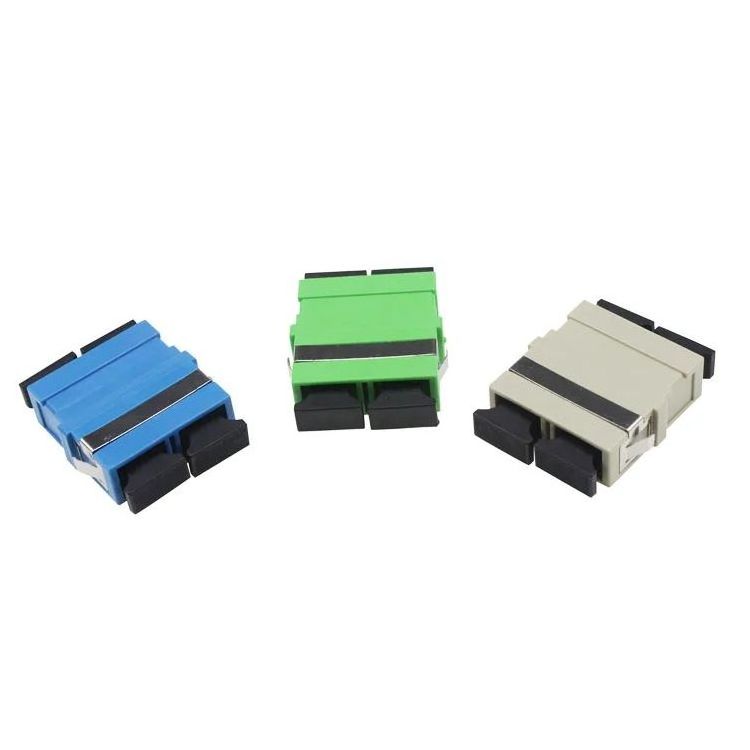 Top Quality FTTH Rack Mount 19'' Patch Panel Optic Terminal Box for SMF MMF DX Fiber SC FC ST LC Optical Adapters Connectors