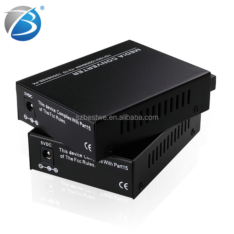 10 100 1000 fiber ethernet wdm optical fiber converter giga ethernet media converter