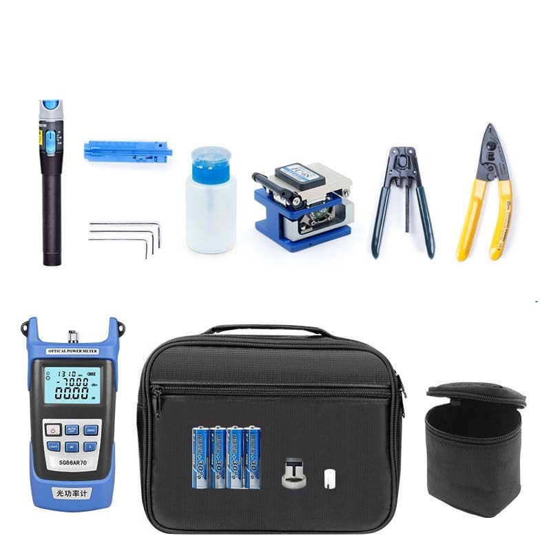 Hot Popular Professional Toolkits with OPM Fiber Optic Cleaver FC-6S Cable Stripper for FTTH