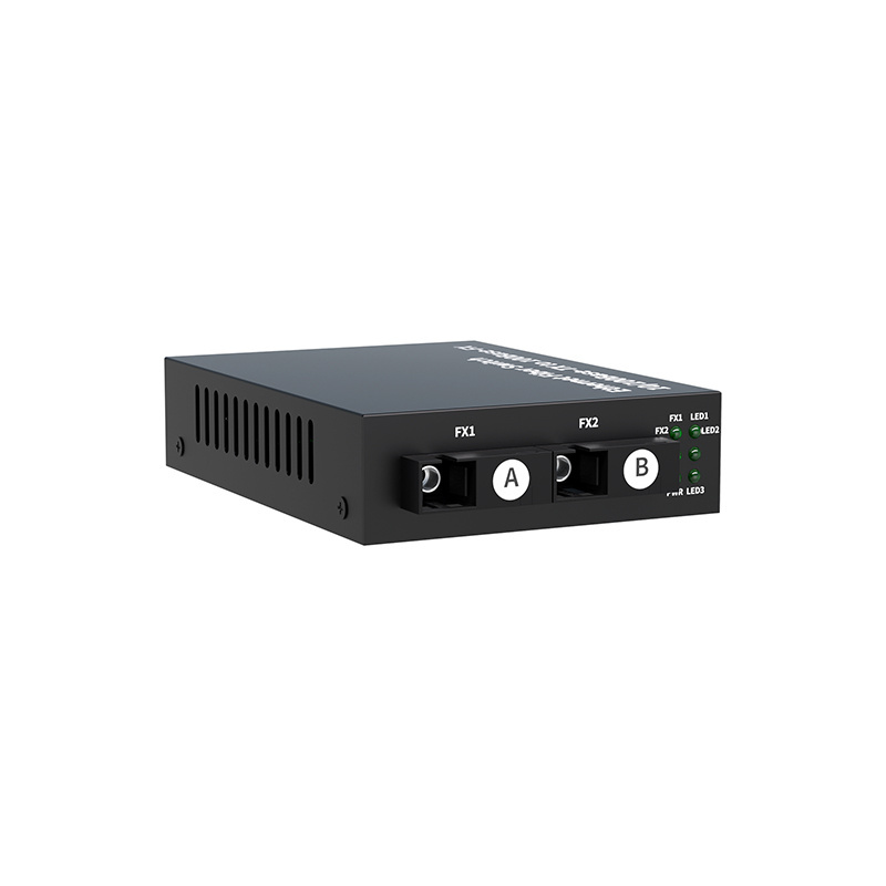 Good Quality 10/100Mbps Network Transceivers Single-Mode Fiber to UTP CAT5E CAT6 Fiber Ethernet Media Converter