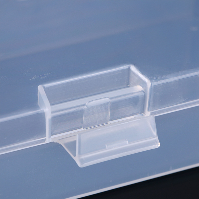 Multifunctional Clear school Plastic Pencil Box