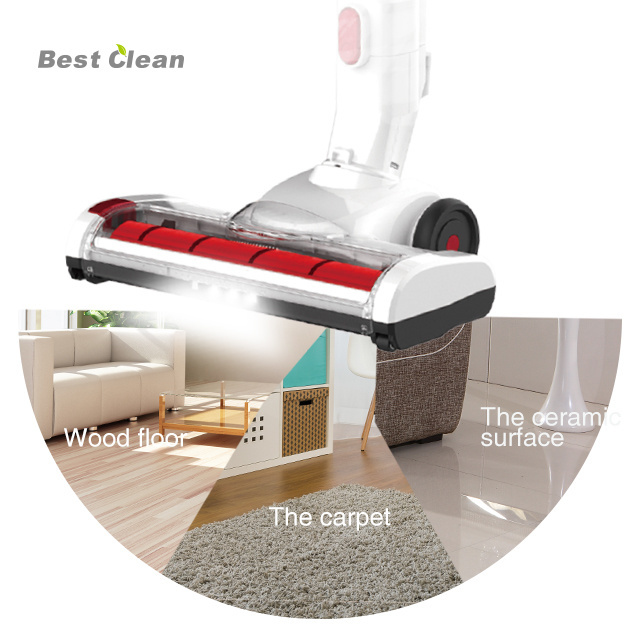 Best Clean Wireless Vacuum Cleaner 15kpa Rechargeable Portable Vacuum Cleaner Battery Dry BLDC Motor Household Cyclone Hand Held