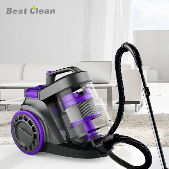 Best Clean 2.5L 1600w central HEPA Household Electric Cyclonic Hard Floor and Carpet Bagless Vacuum Cleaner