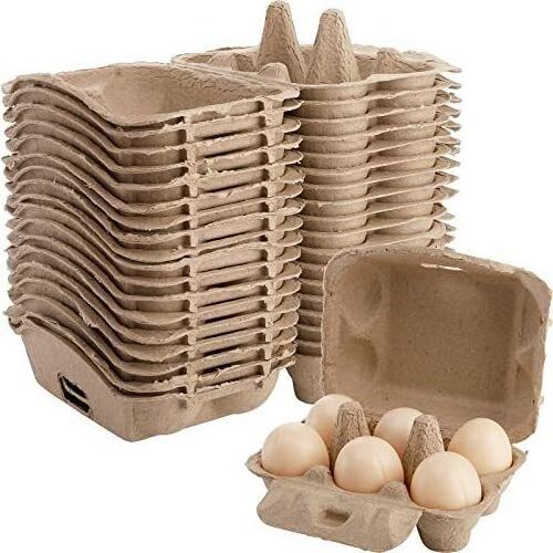 Eco friendly thickened and durable 30 cells paper egg trays molds supplier 30 chicken eggs packaging tray pulp