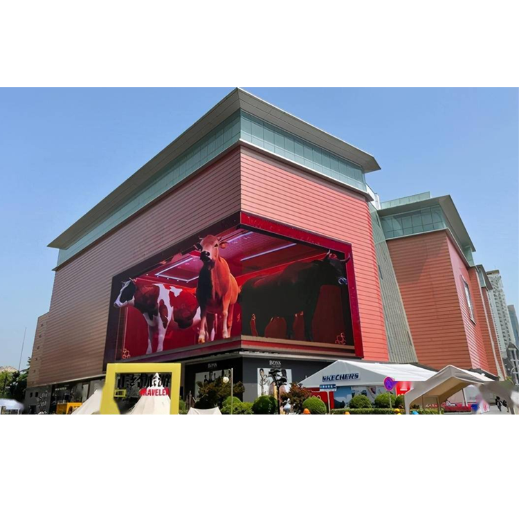 Pantalla Publicidad Exterior Wall Advertising Panel Billboard Screen 3D Video Format Play Outdoor Led Display