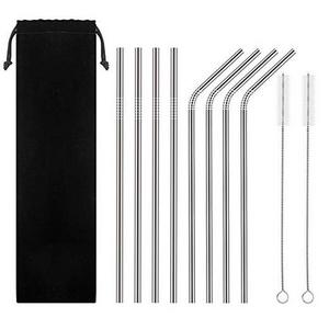 Food Grade Approved Stainless Steel Straws reusable metal drinking straws