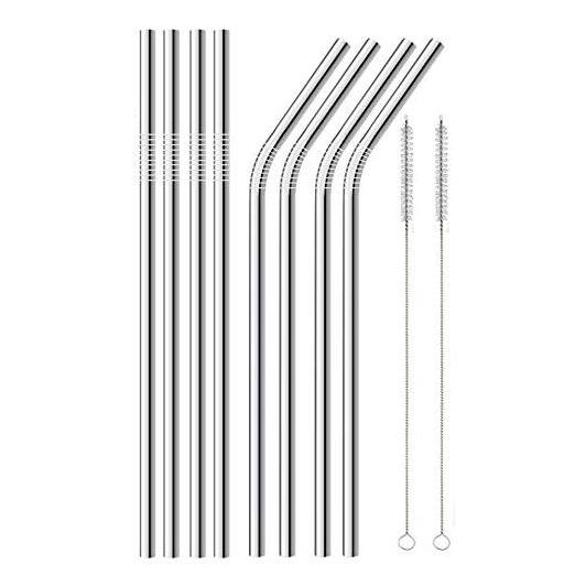 Food Grade Approved Stainless Steel Straws reusable metal drinking straws