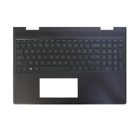 Wholesale Laptop Upper Case Cover C Shell & Keyboard for HP Envy 15-bq 15-bq000 x360 15-bq100 x360 15-bq200 Black 924335-001