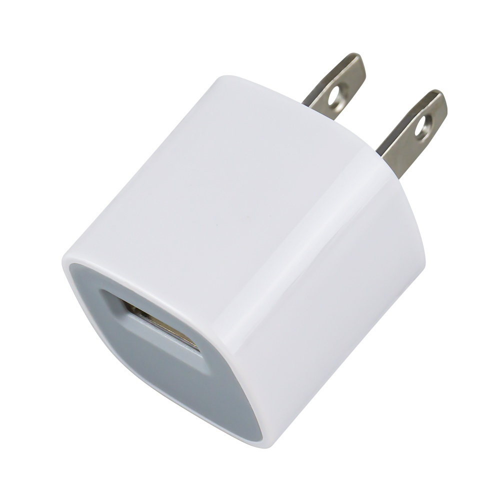 5W Mini Fast Smart Cute US EU 5V 1A Portable Mobile Universal Laptop Cell Phone Single Usb Wall Charger