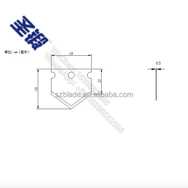 Water purifier PE pipe cutter blade of tube cutter