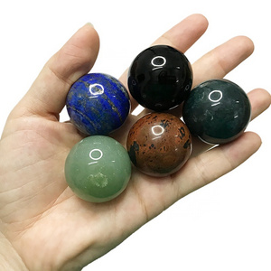 Multi Gemstone Balls 30mm Crystal Balls Bulk Sale