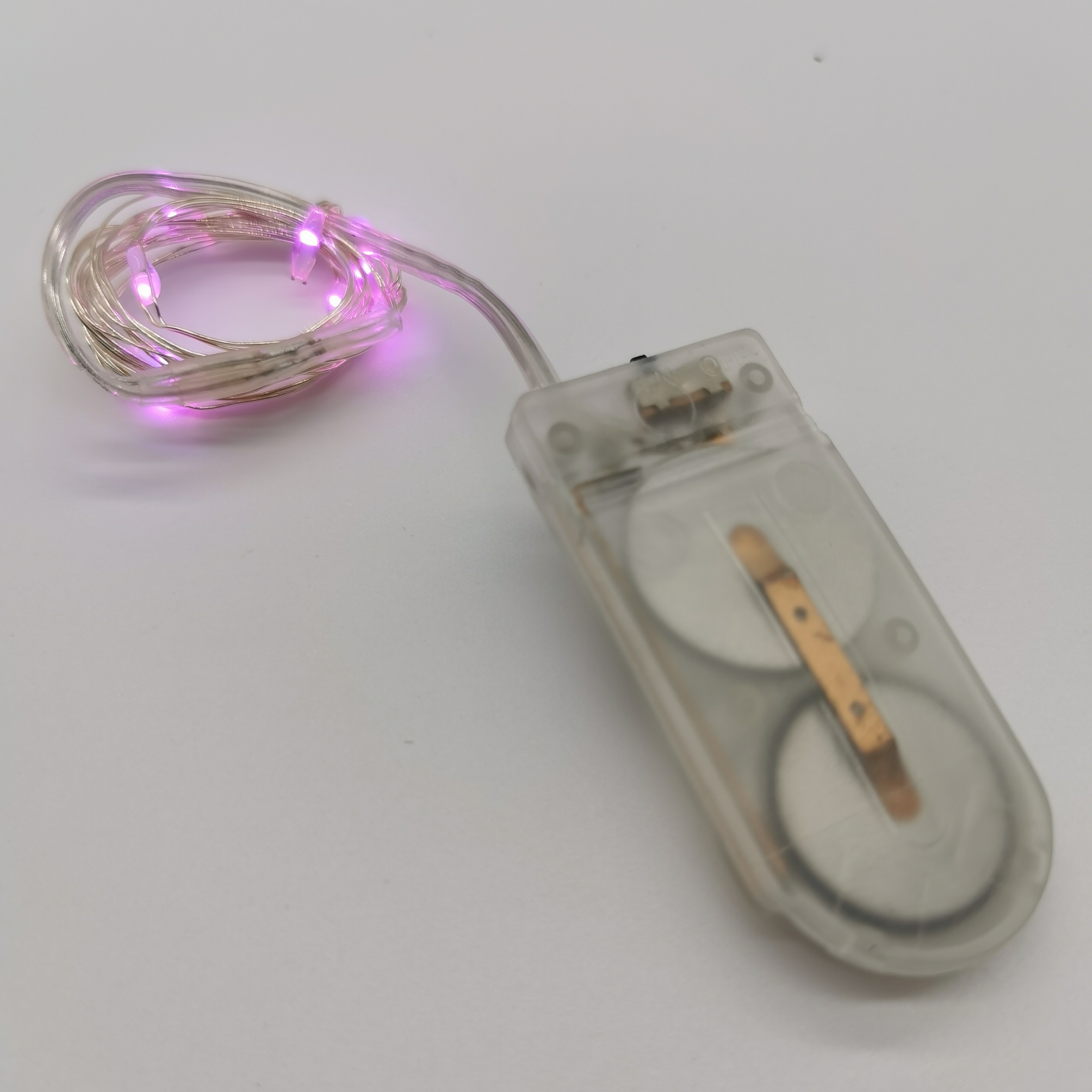 2M 20L LED  BATTERY POWERED BUTTON CELL COPPER WIRE MINI FAIRY STRING LIGHT