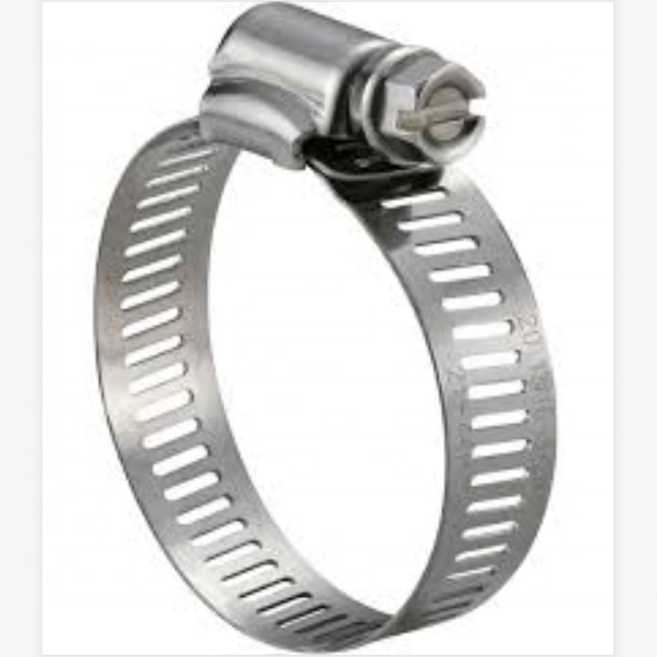 Quality American adjustable pipe clamp stainless steel 304 high torque robust heavy duty worm gear hose clamp