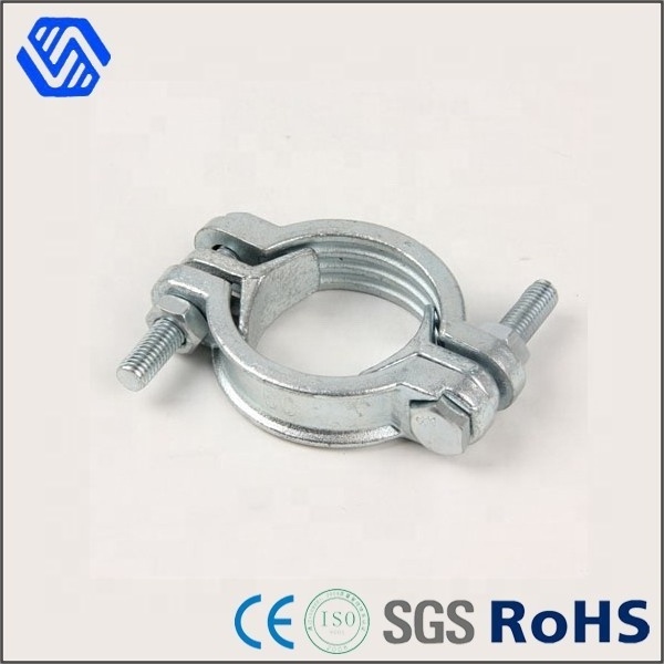 Double bolt clamp, stainless steel u bolt clamp, clamp for fastening two bolts