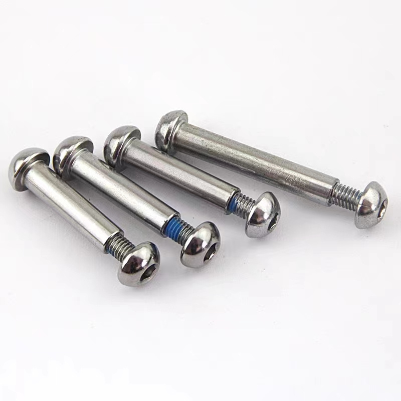 Factory   Customized Carbon Steel Nylon Allen head barrel bolts   M8-M10 For Bicycle