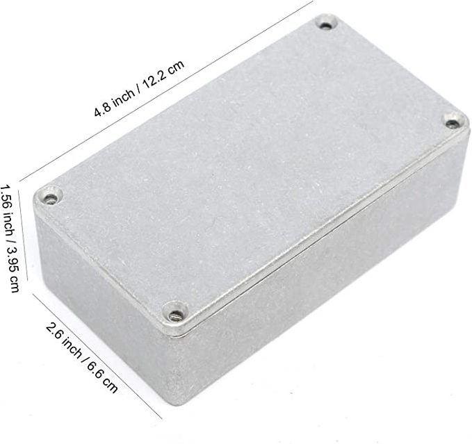 Auto Effects Pedal Aluminum Stomp Box Enclosure Guitar Aluminum Instrument Case