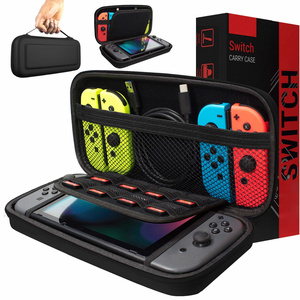 Carry Case Compatible with Nintendo Switch Oled Black Protective Hard Portable Travel case