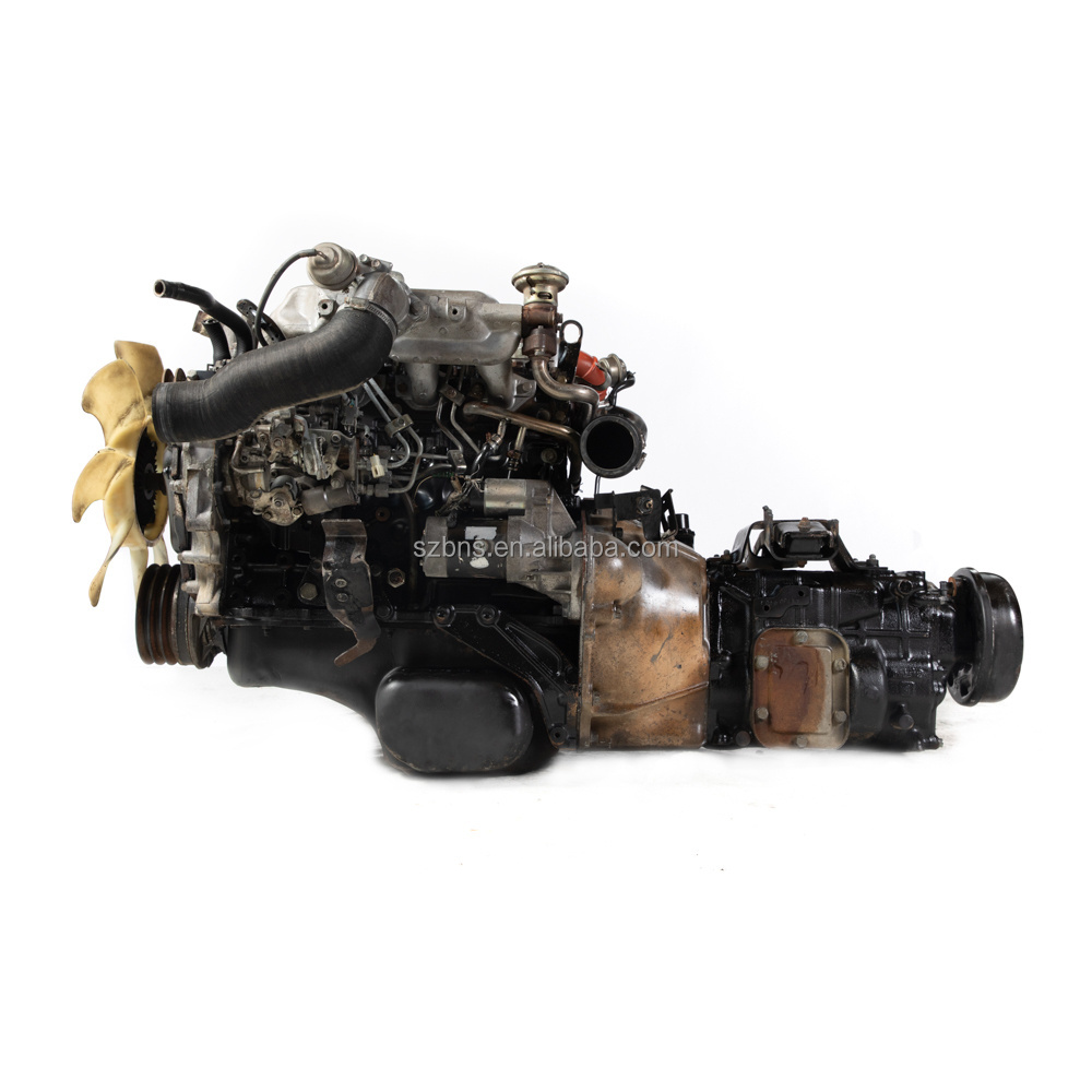 Used 4 cylinder water cooled engine Isuzu 4JB1 stock para camion