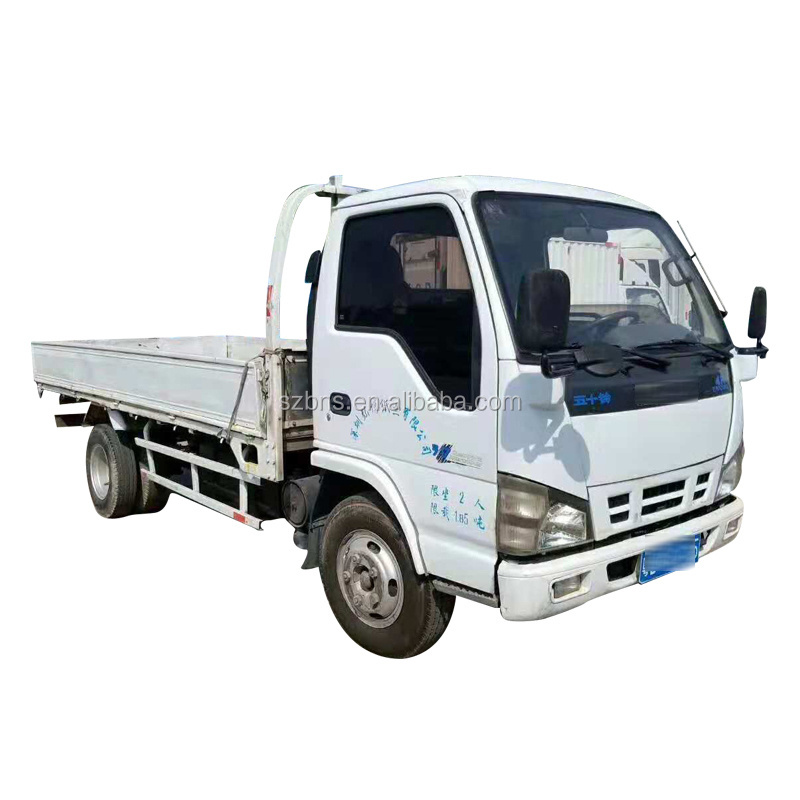 Hot Selling 5 Tons ISUZUs 600P Cargo Truck 130HP Used NKR Commercial Trucks