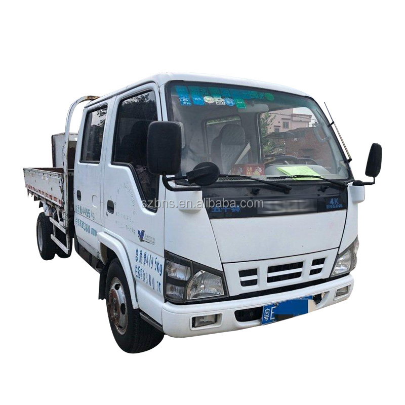 Hot Selling 5 Tons ISUZUs 600P Cargo Truck 130HP Used NKR Commercial Trucks