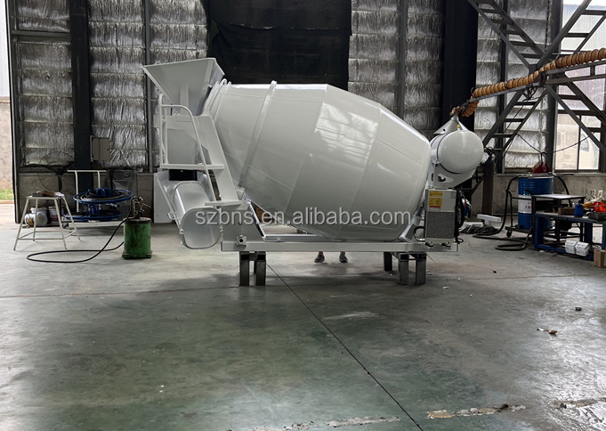 Hot Sale Self Loading 8-12CBM Concrete Mixer Drum Customized New Cement Mixing Drum