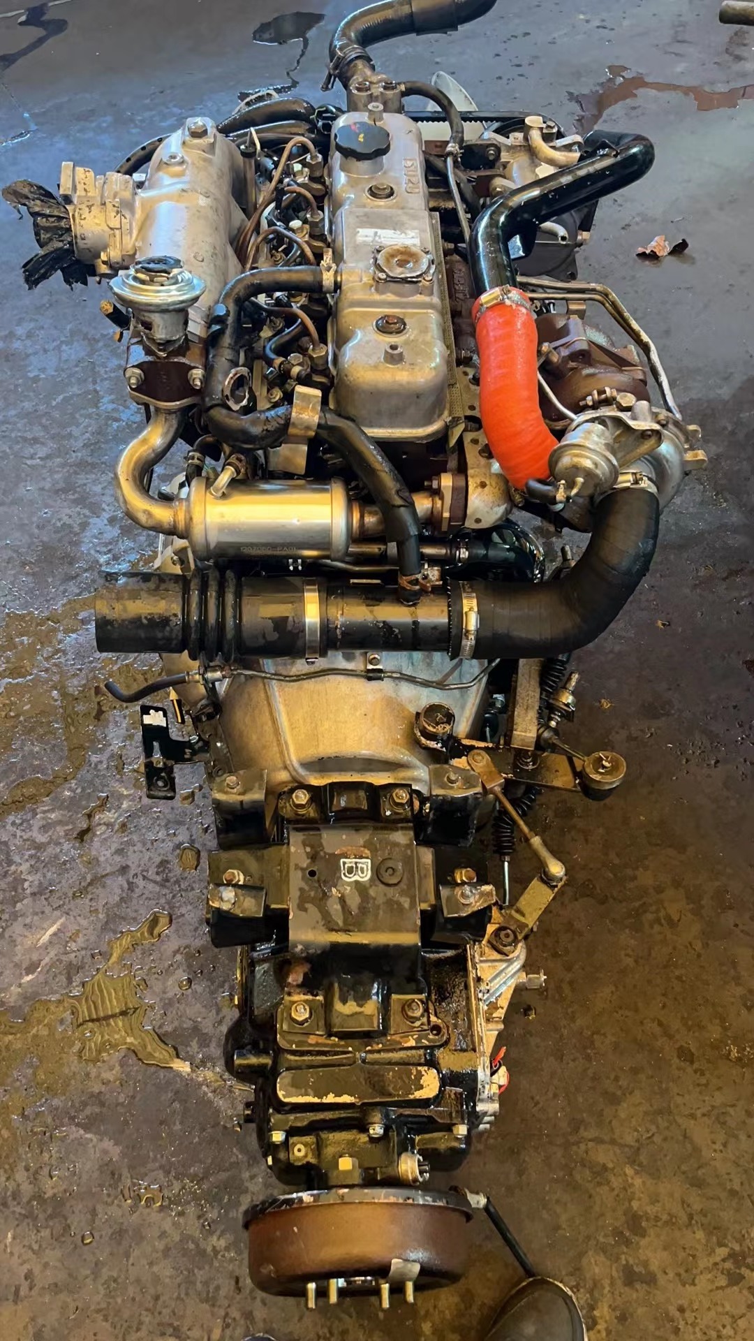 4jb1 Engine 4jb1t Used Engine 4 cylinder second hand 4jb1t Diesel Engine for suv, autocar, Pickup, truck