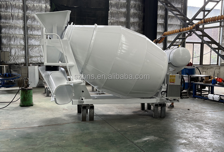 Hot Sale Self Loading 8-12CBM Concrete Mixer Drum Customized New Cement Mixing Drum